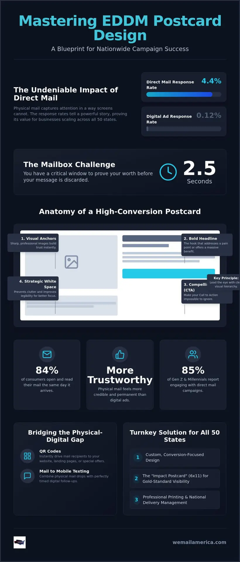 EDDM Postcard Design: The Ultimate Guide to High-Conversion Mailers in 2026