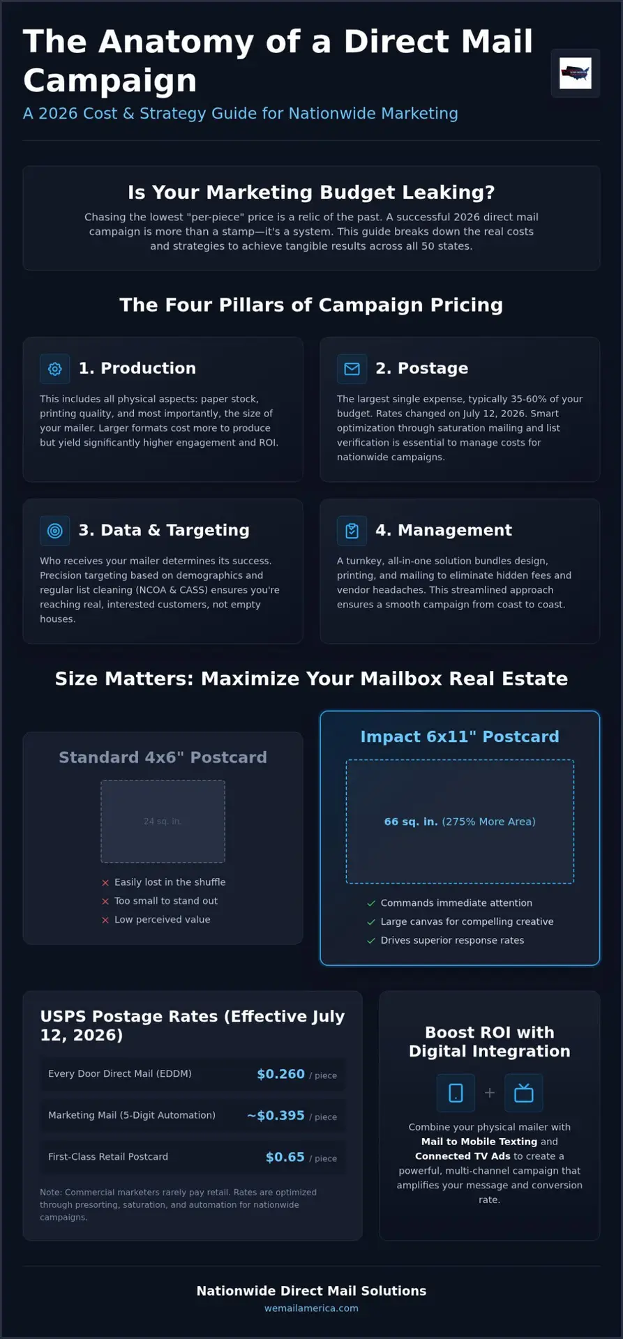 How Much Does a Postcard Campaign Cost in 2026? The Complete Pricing Guide