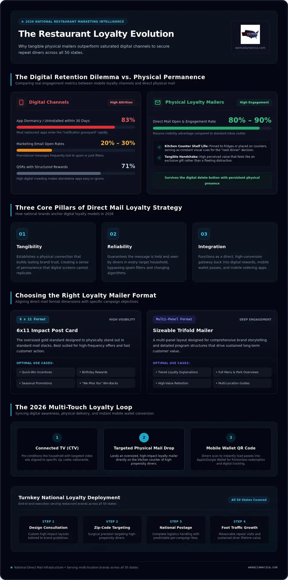 Restaurant Loyalty Program Mailers: The 2026 Strategy for National Growth