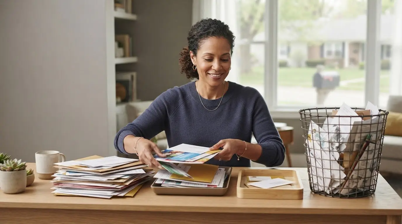 How to avoid the junk mail pile by opting out of offers