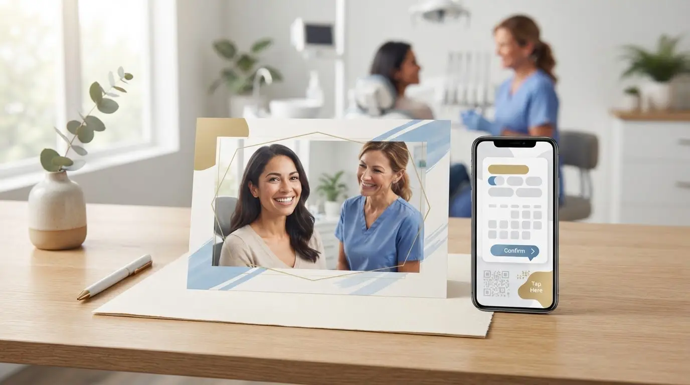 Teeth Whitening Promotion Postcards: Examples That Turn Offers Into Appointments