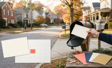 Seasonal postcard campaigns that create urgency and target mail